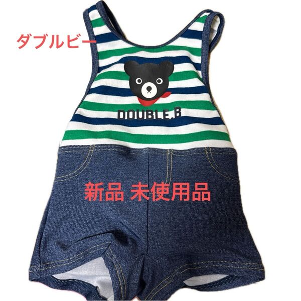 【新品未使用】ダブルビー水着90