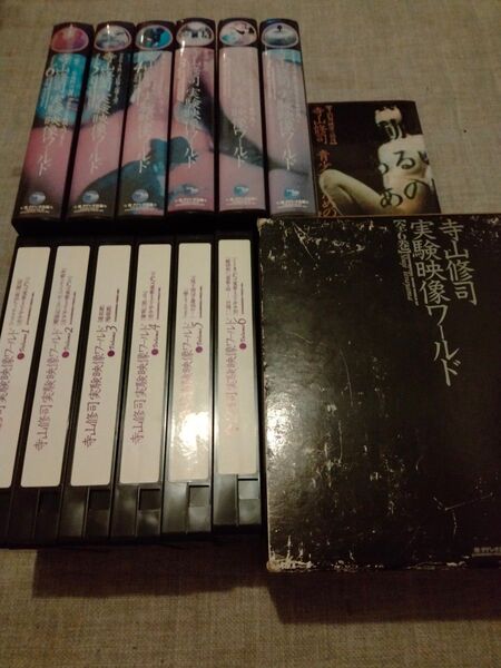 【日曜発送】寺山修司 実験映像ワールド VHS ビデオテープ 全巻セット