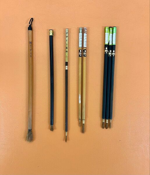習字・日本画・水墨画 細筆8本セット