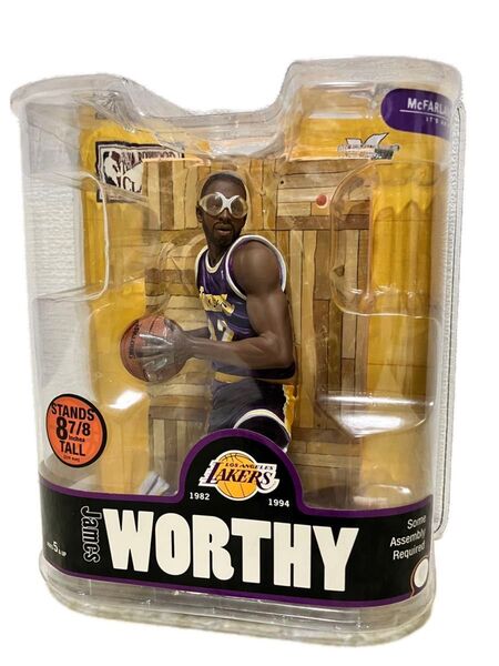 マクファーレントイズ NBAフィギュア ジェームズ・ウォージー 未開封 レアカラー