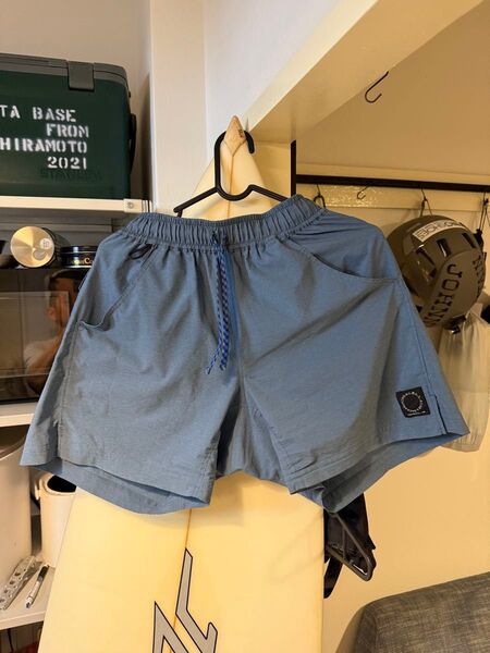 山と道 Light 5-Pocket Shorts サイズメンズM カラー スレートブルー