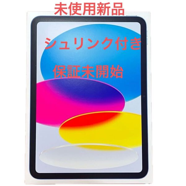 新品未使用 未開封 iPad A16 Wi-Fi モデル 256GB MD4HJ/A ブルー 第11世代 シュリンク付き