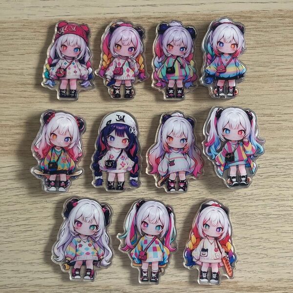 DORA ドラ カラフル6cm⑪枚セット