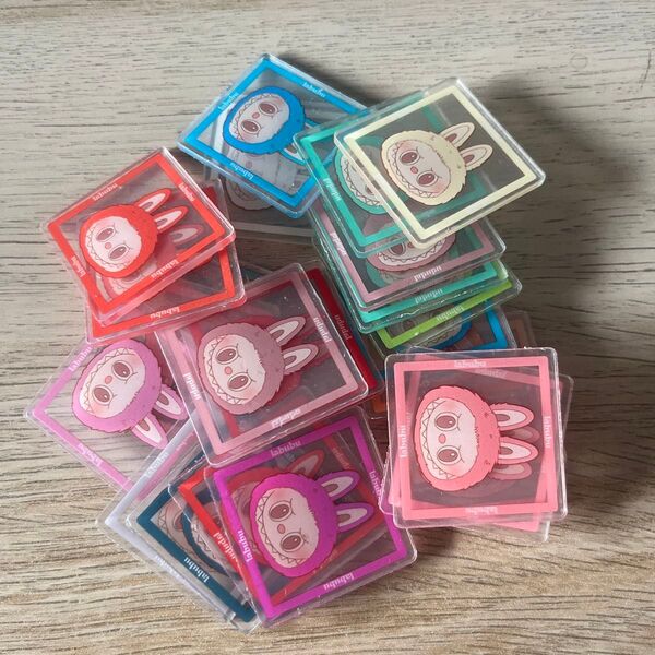 ラブブ らぶぶ 4cmスクエアアクリルセット