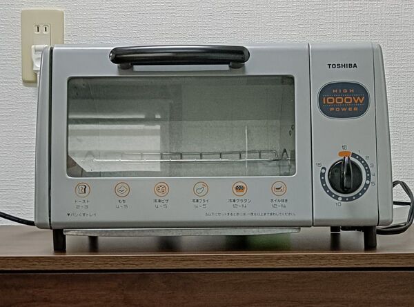 TOSHIBA オーブントースター 1000W HTR-K3