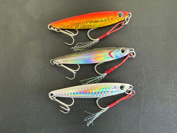 メジャークラフト ジグパラ40g 3色セット 数投のみ美品