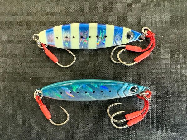 メジャークラフト ジグパラスロー40g 2色セット 数投のみ美品