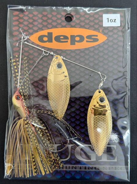 デプス ヒュージスピナーベイト 1oz クロキン 未開封品 deps DEPS 奥村和正
