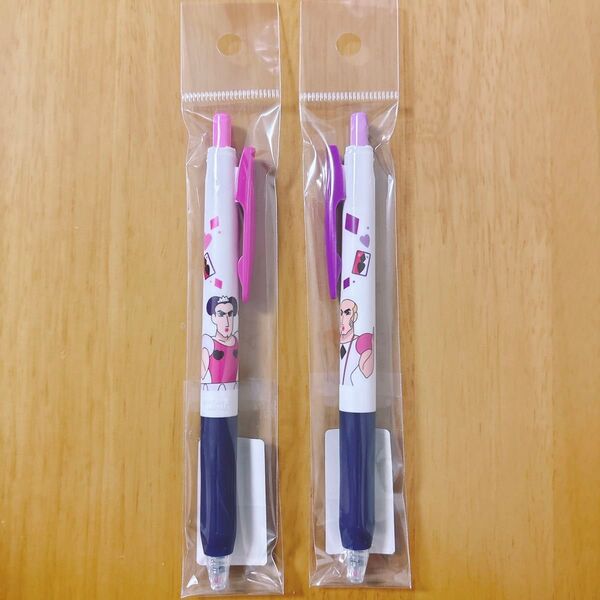 マカオ&ジョマ ボールペン2点 クレヨンしんちゃん ヘンダーランドの大冒険