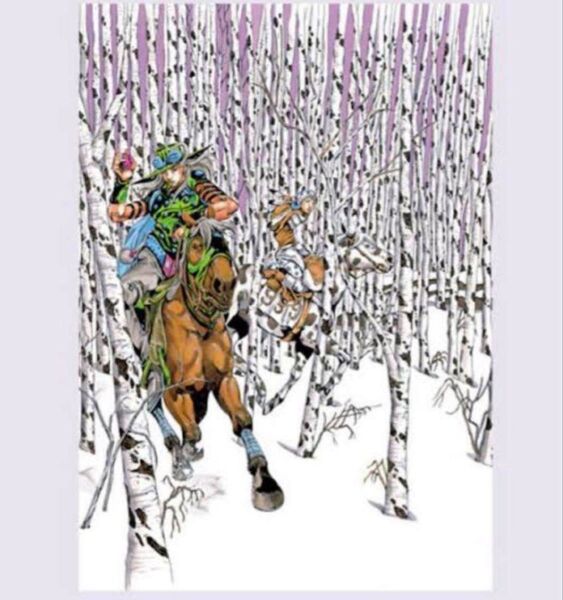 ジョジョ展 JOJO展 高級複製原画 Part5 第七部 スティールボールラン