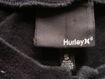 ハーレー　Hurley　ボーダー ヘンリーネックTシャツ　やや着用感あり_画像3