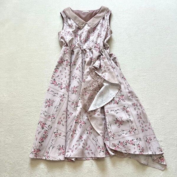 axes femme アクシーズファム ロングワンピース ピンク Mサイズ