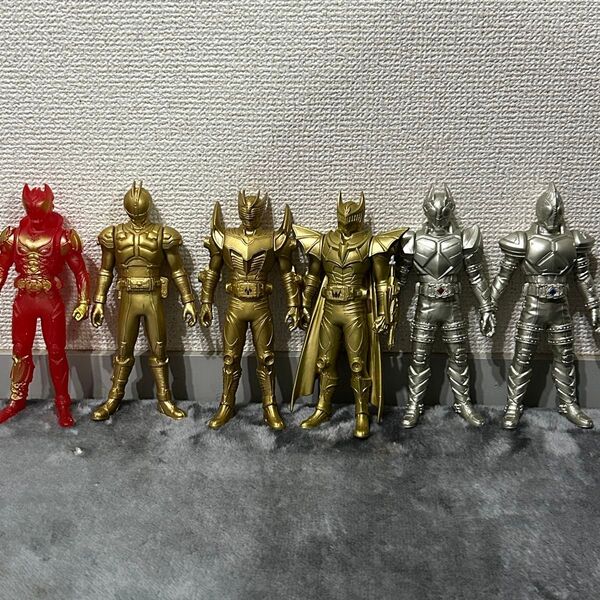 仮面ライダー 平成ライダー 限定ソフビ まとめ売り 6体 限定品 レア品