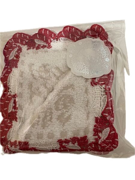 新品未使用 近沢 レースハンカチ お寿司 マグロ タオル