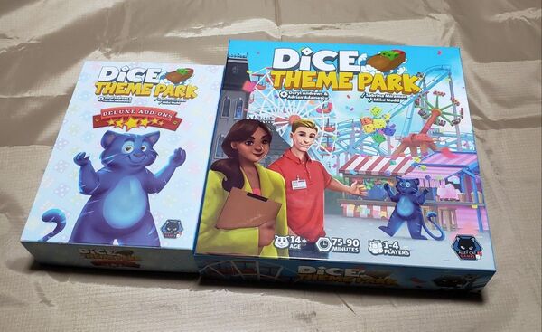 ボードゲーム Dice Theme Park Deluxe Edition キックスターター