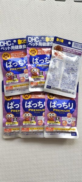 DHC ディーエイチシー 犬用 ぱっちりプレミアム 60粒 6つ