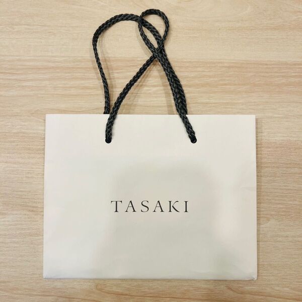 TASAKI ショップ袋 ホワイト ショッパー