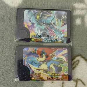 【ポケモンフレンダ】2枚セット(ケルディオ/テツノカシラ)