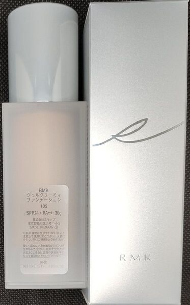 【新品未使用】RMKジェルクリーミィファンデーション102