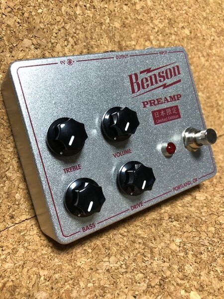 Benson Amps Preamp Pedal オーバードライブ 日本限定カラー