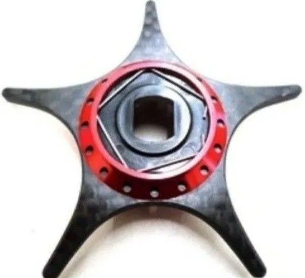 KTF IXA カーボン スタードラグ ダイワ用 レッド 赤
