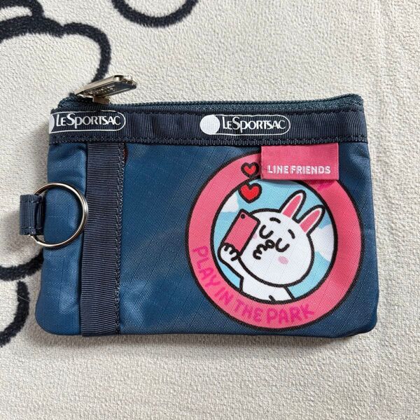 LESPORTSAC コインケース キーコインポーチ IDパス カード入れ 小銭入れ #2 定期入れ パスケース