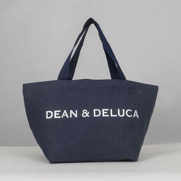 新品 DEAN&DELUCA ディーン&デルーカ トートバッグS 紺色