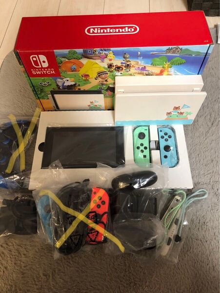Nintendo 任天堂 Switch ニンテンドースイッチ あつまれどうぶつの森セット