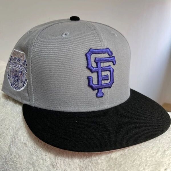 新品 限定 別注 サンフランシスコジャイアンツ ニューエラ NEWERA 59fifty ヤンキース メッツ ザキャップ