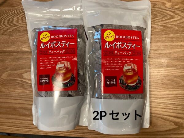 京都のお茶 ちきりやルイボスティー ティーバッグ 3g×50袋 2Pセット