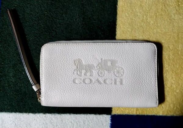 COACH コーチ 長財布 ホワイト 白