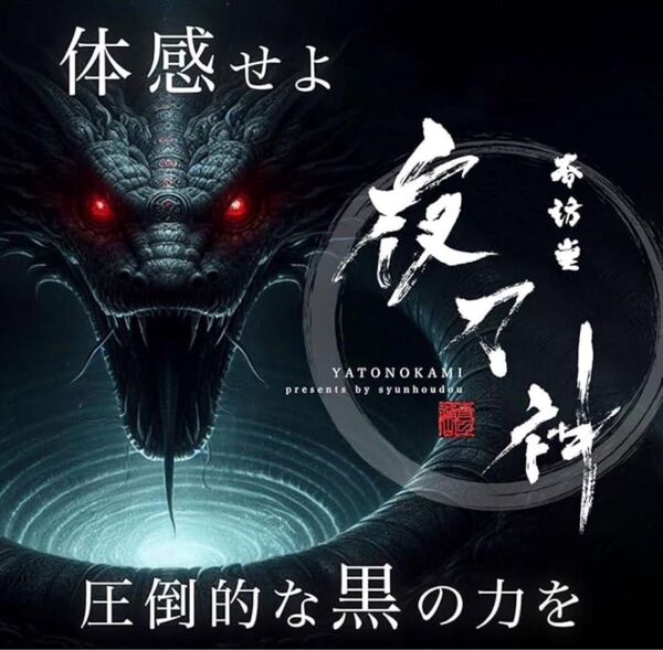【春訪堂】夜刀神 ヤトノカミ 生姜 シトルリンアルギニン 亜鉛厳選黒成分 30粒