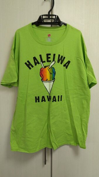 HALEIWA HAWAII ハワイ Tシャツ グリーン XL ハワイ
