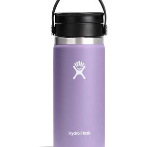 新品 Hydro Flask ワイドマウスボトル 473ml パープル系 コーヒー ステンレスボトル ムーンシャドウ