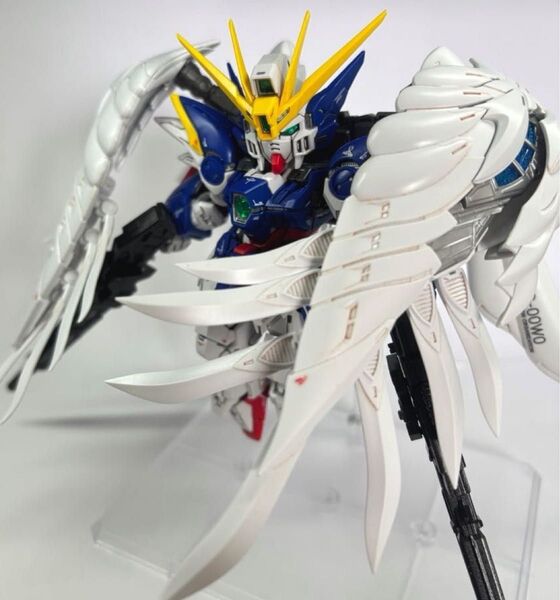 MGSD ウイングガンダムゼロカスタム 完成品 塗装品 SDガンダム プラモデル デカール ガンプラ プラモデル G