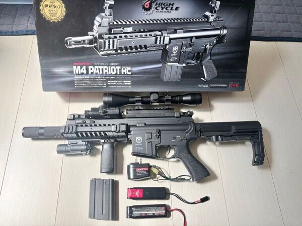 東京マルイ M4パトリオットHC MARUI 電動ガン フルカスタム バッテリー付き
