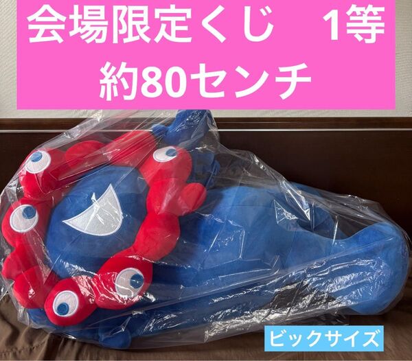 会場限定 関西万博 ミャクミャク くじ 1等 ぬいぐるみ みゃくみゃく 大阪万博 会場くじ 一等 EXPO2025 非売品