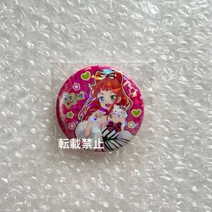 アイカツスターズ サンリオ 缶バッジ 早乙女あこ