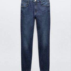 【ZARA】 ミッドライズ スーパースキニー アンクルレングス 34