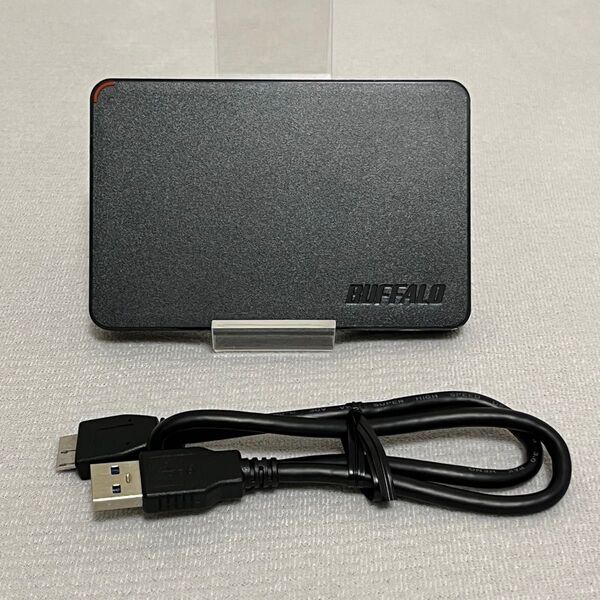 【美品】BUFFALO HD-PCF1.0U3-BBD 1TB