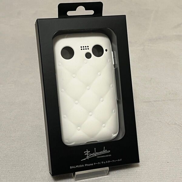 【新品・未開封】BALMUDA Phone ケース チェスターフィールド 白