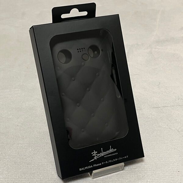 【新品・未開封】BALMUDA Phone ケース チェスターフィールド 黒