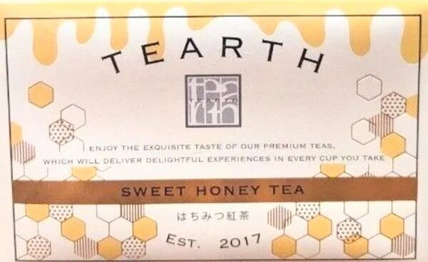 TEARTH (ティーアース) はちみつ紅茶 ティーバッグ18袋1箱25袋
