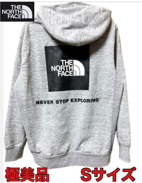 【極美品】 THE NORTH FACE ノースフェイス パーカー ミックスグレー Sサイズ NT12034 ゴールドウイン