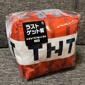 マインクラフト フリューくじ ラストゲット賞 大きなTNTぬいぐるみ 新品未開封