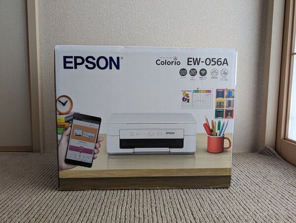 EW-056A インクジェット プリンター エプソン EPSON カラリオ 複合機 無線LAN(インク MED-4CL なし)