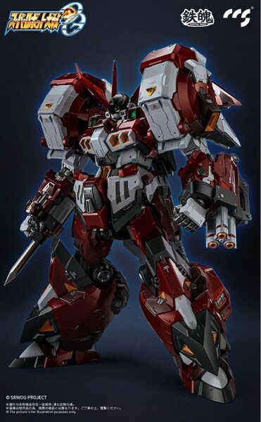 新品未開封 CCSTOYS 鉄魄(MORTAL MIND)シリーズ 『スーパーロボット大戦OG』 アルトアイゼン テッパク
