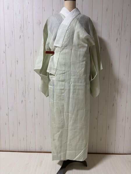 しつけ付き 麻の長襦袢 m4276