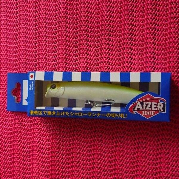 ブルーブルー アイザー100F チャートバックグロー