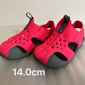 ナイキ NIKE ピンク サンダル サンレイプロテクト14cm